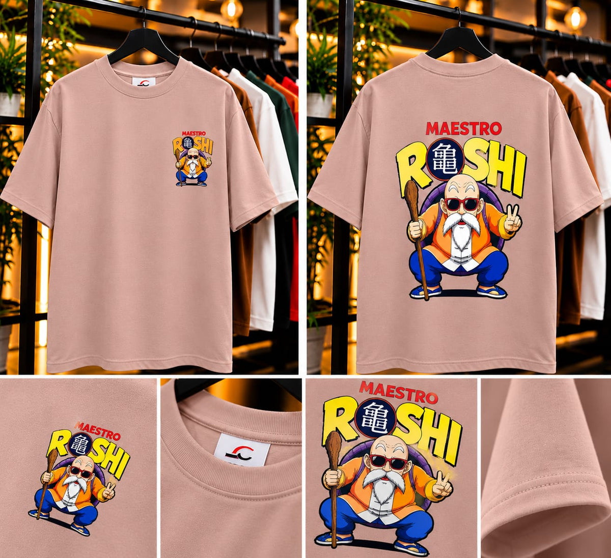 Camiseta manga corta MAESTRO ROSHI