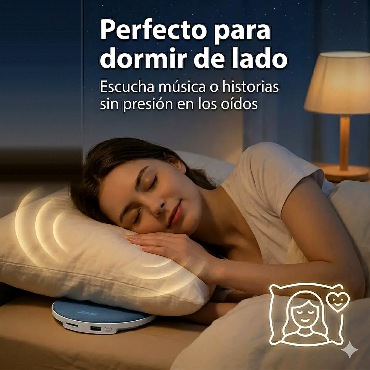 Altavoz premium de almohada DDD