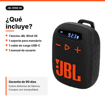 Parlante Portátil JBL Wind 3S
