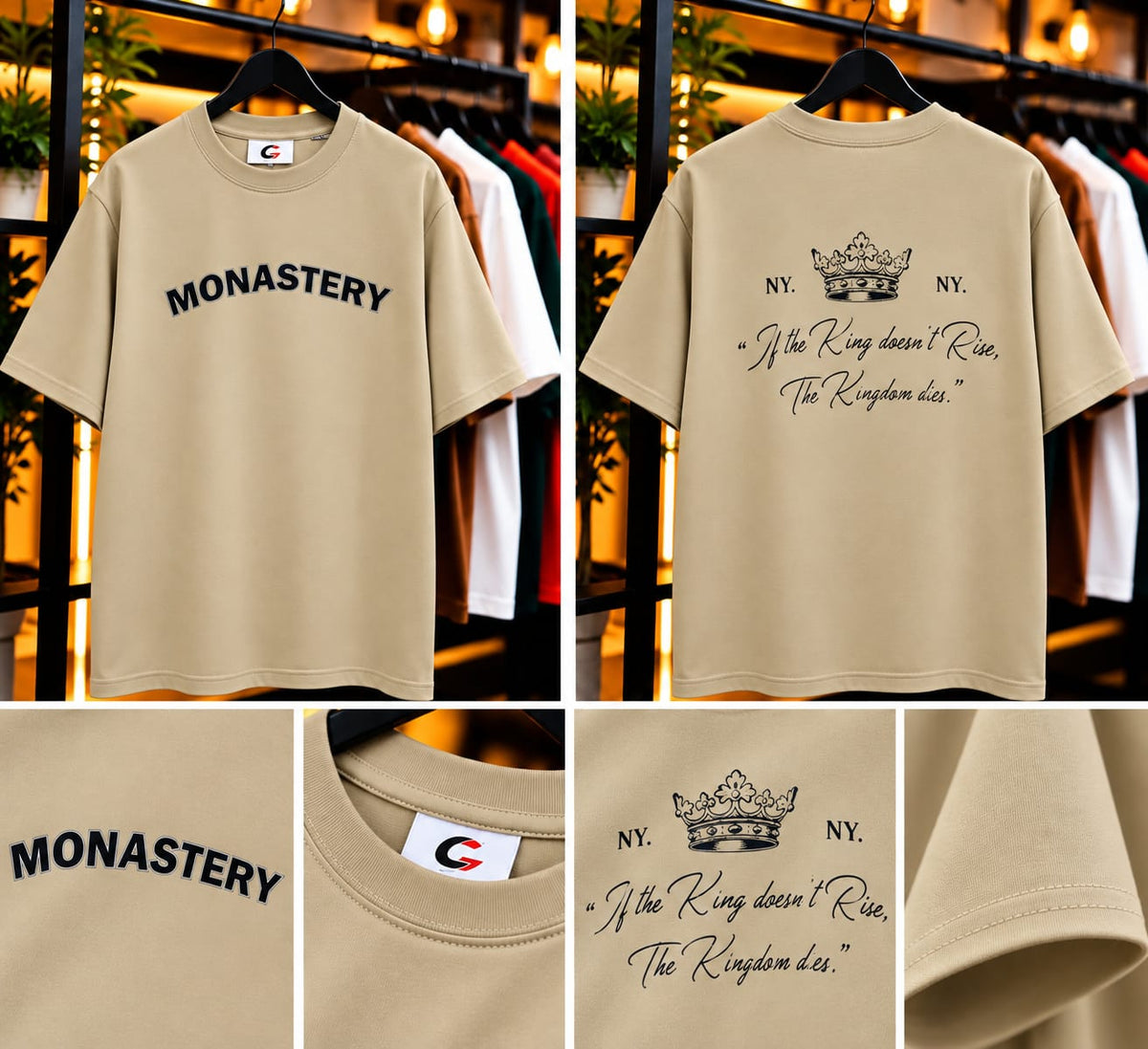 Camiseta manga corta MONASTERY